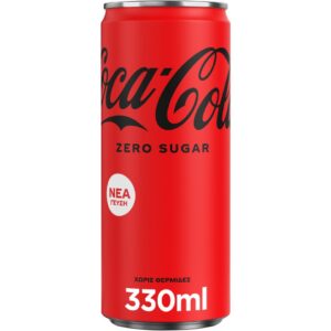 Coca-Cola Zero, κουτάκι, 330ml
