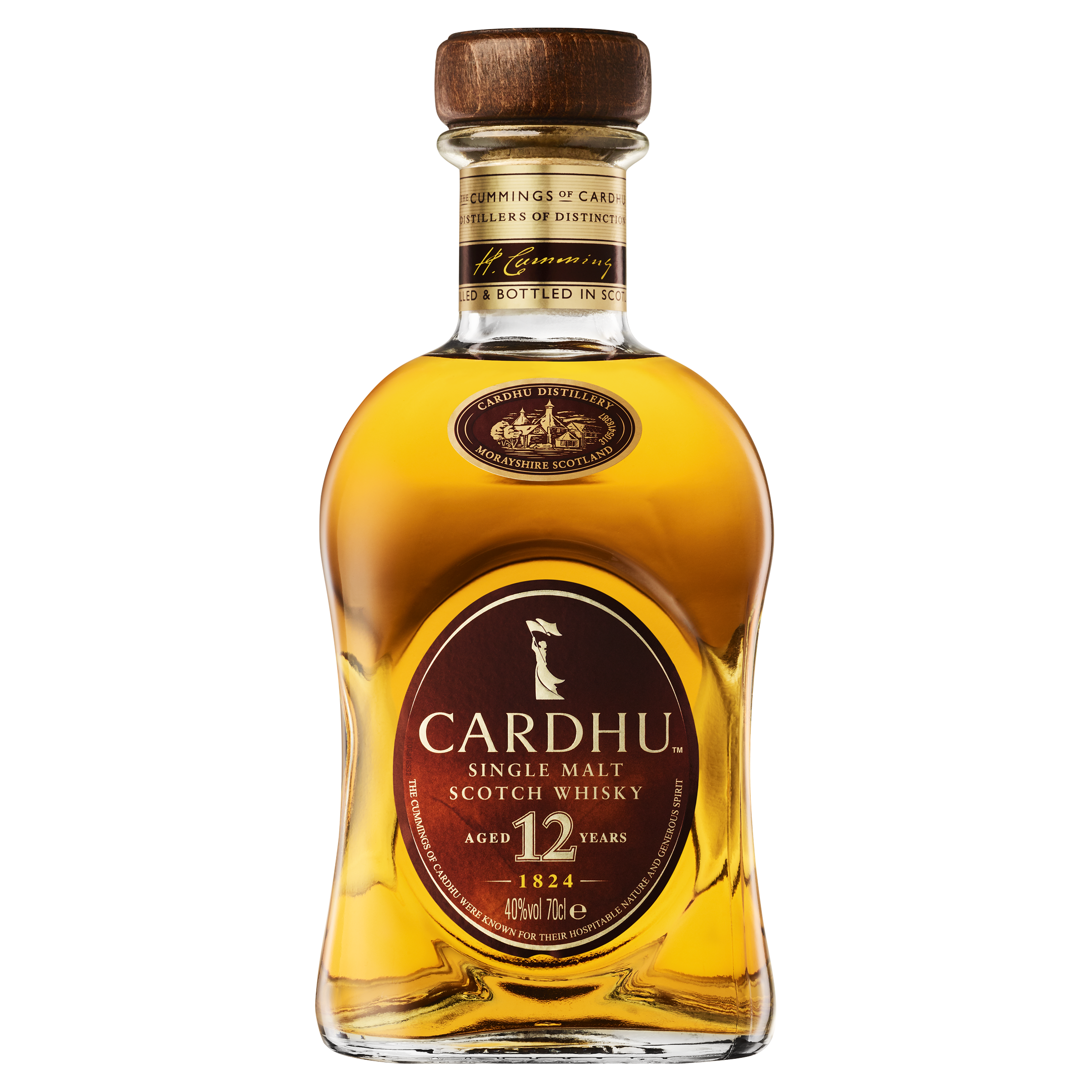 Cardhu 12 Years Old Single Malt Scotch Ουίσκι 700 ml - Image 2