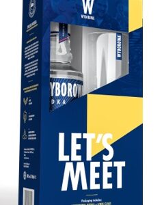 VODKA WYBOROWA (37.5%) 700 ml +Long Glass